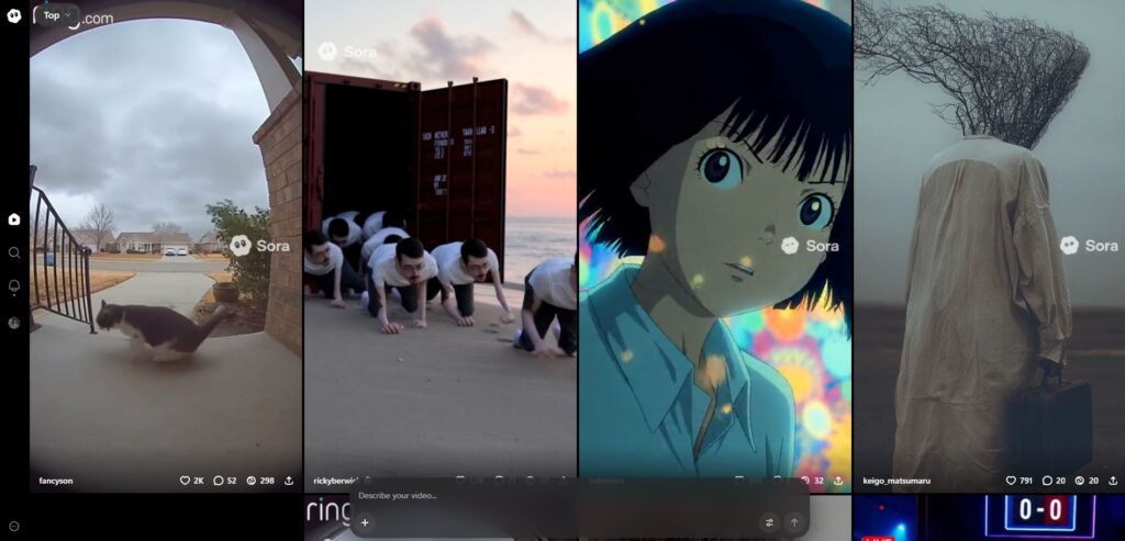 Sora2 OpenAIが開発した最新の動画生成AIアプリ